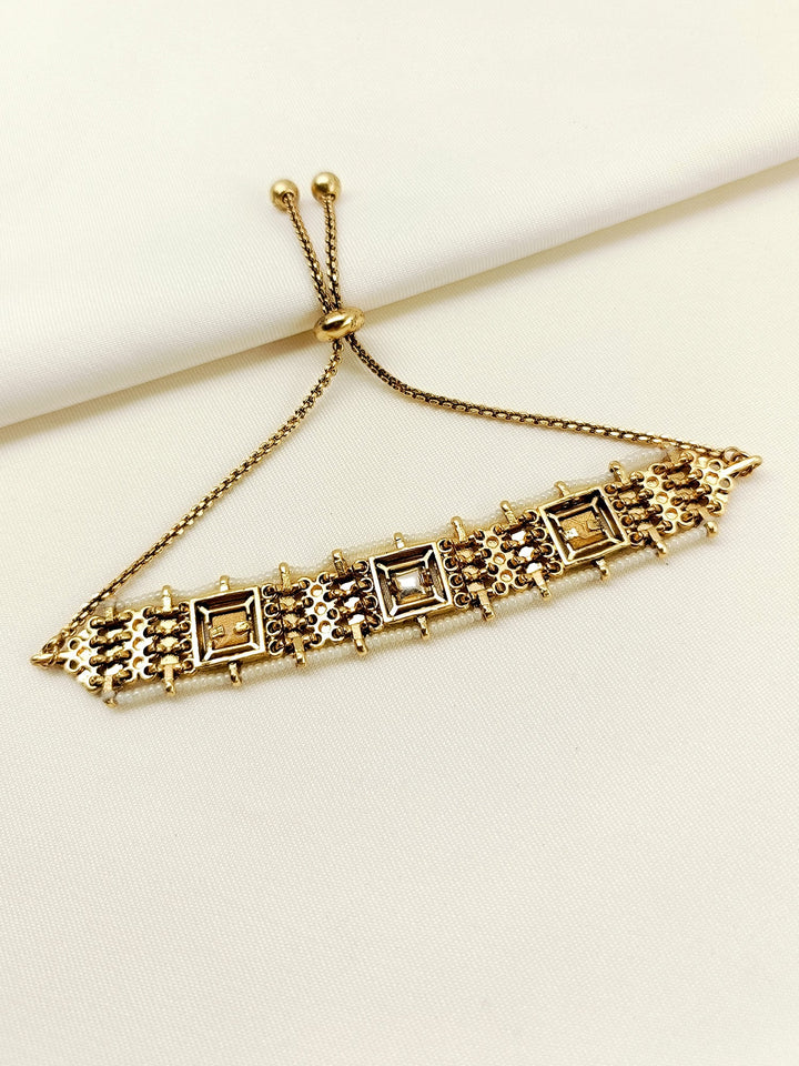 Pavani R&G Kundan Bracelet