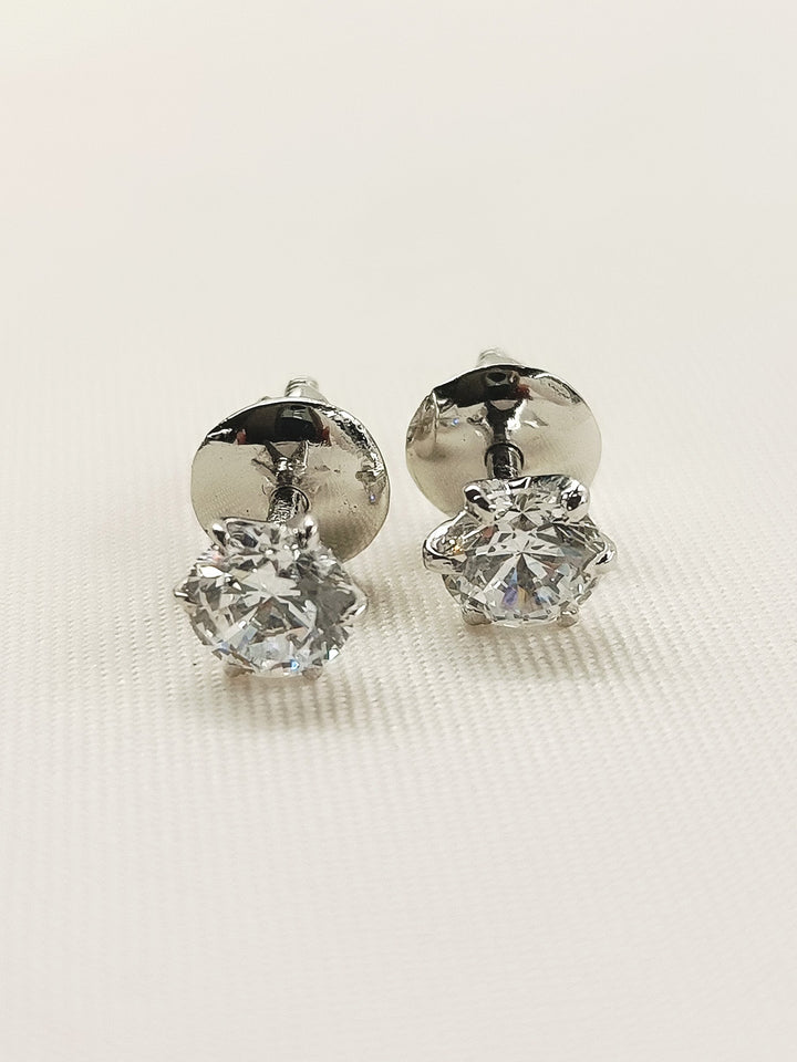 Claire 92.5 Silver Swarovski Stone Tops