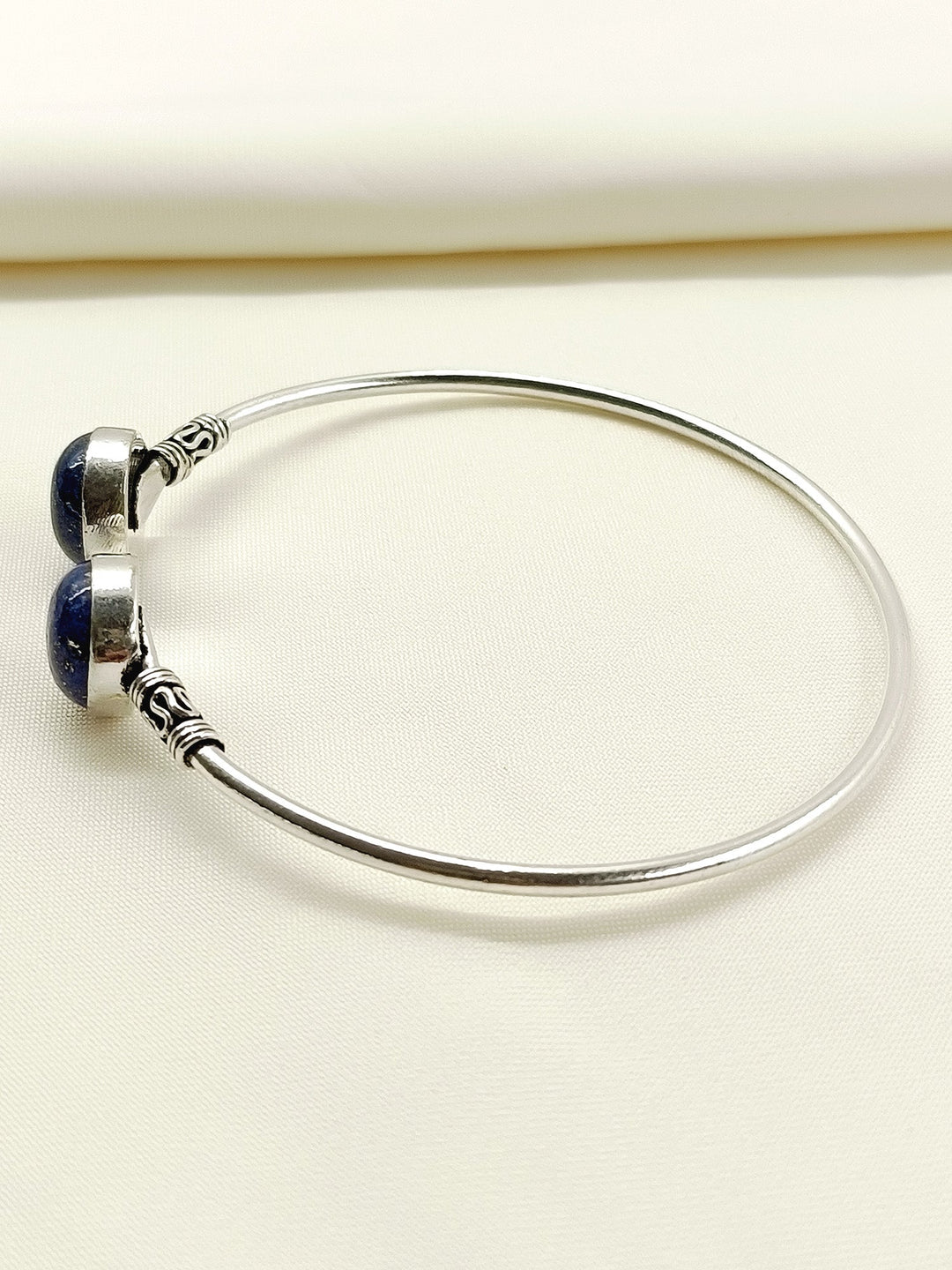 Rachit Navy Blue Dual Stone Men&