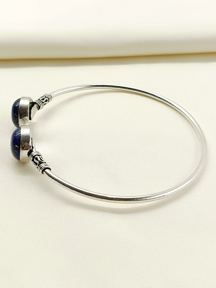 Rachit Navy Blue Dual Stone Men&
