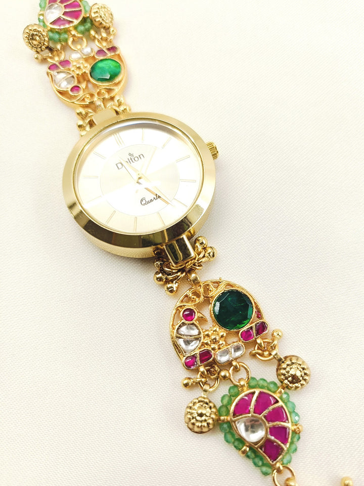 Mangla's Paachi Kundan Watch