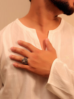 Almaas Pink Men's Finger Ring
