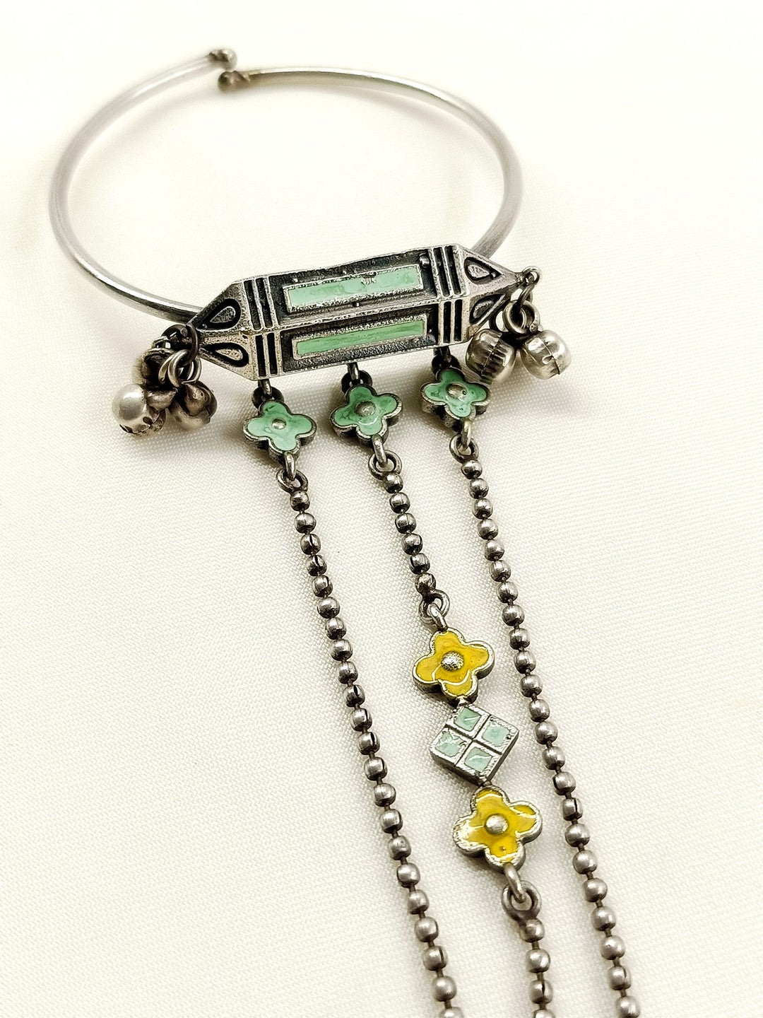 Vinnie Multi Colour Oxidized Hathphool