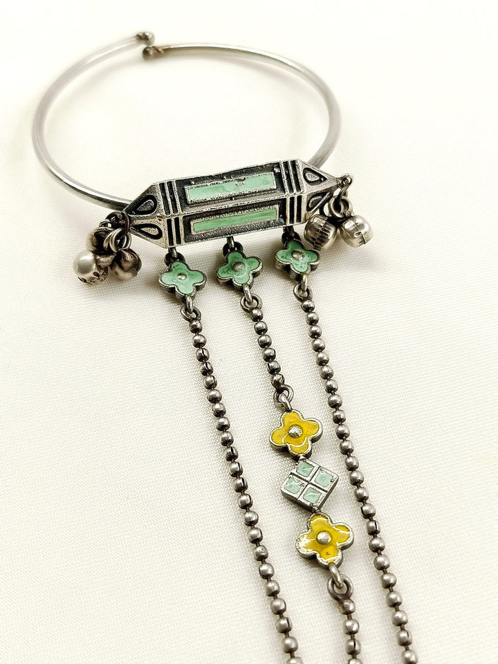 Vinnie Multi Colour Oxidized Hathphool