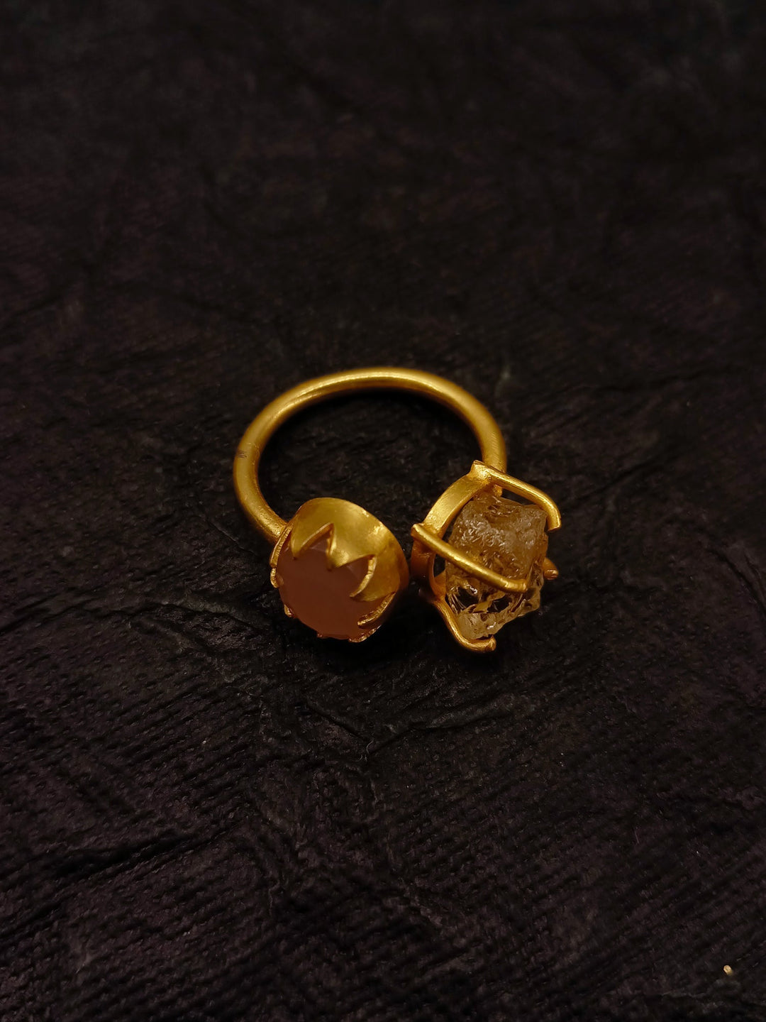 Nirja Natural Stone Finger Ring