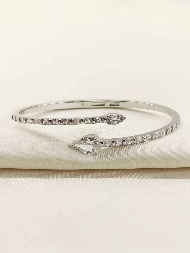 Adrika White American Diamond Bracelet