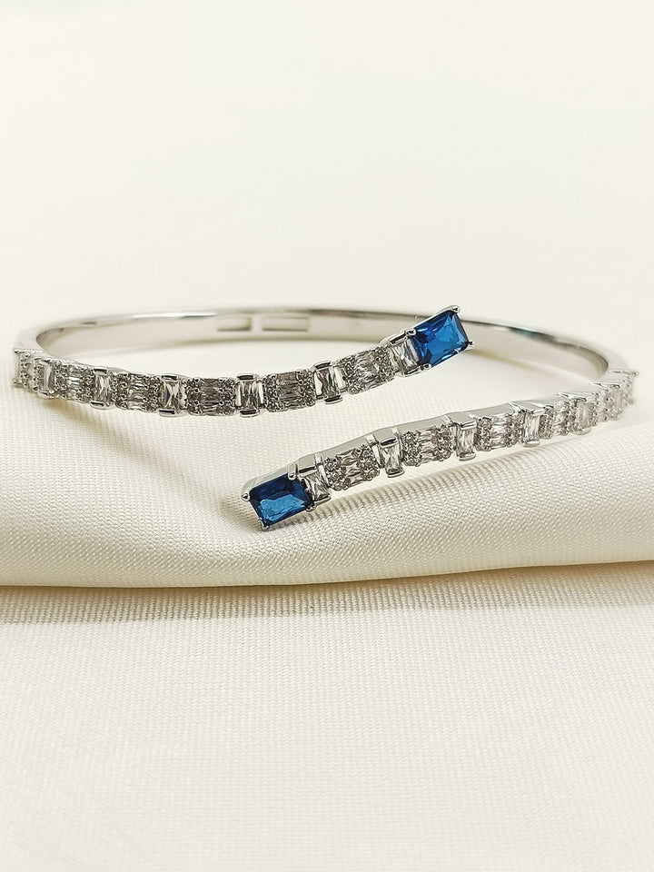 Shabnam Blue American Diamond Bracelet