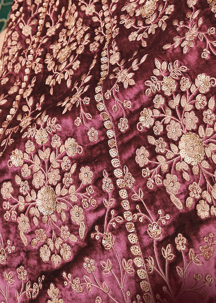 Shades Of Pink Ready to Wear Designer Viscose Lycra Silk Lehenga Choli With Fully Embroidered work