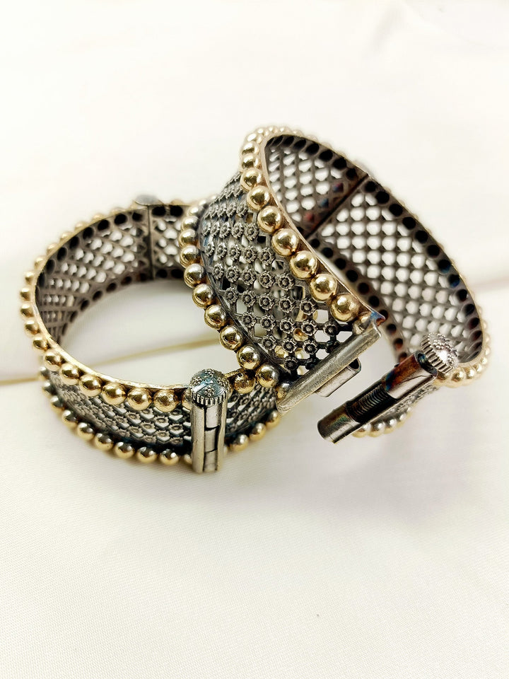Awsena Plain Oxidized Bangles