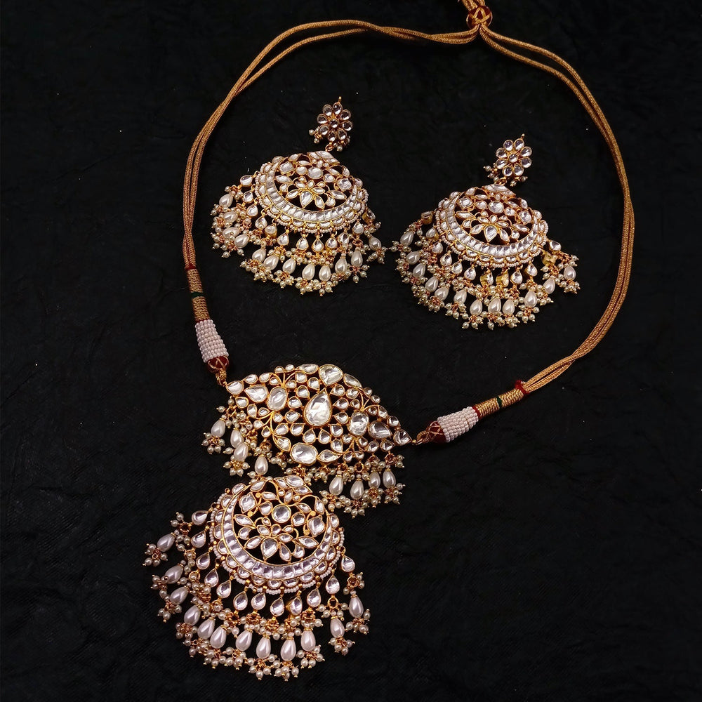 Zoya Bridal Pachi Kundan Set