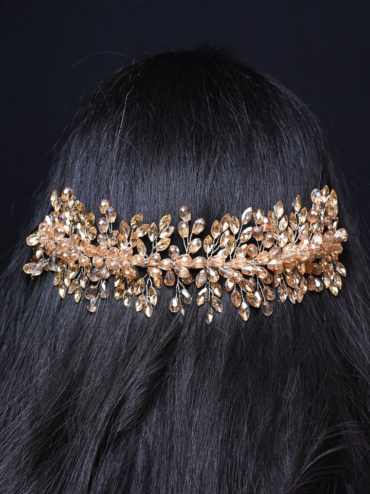 Anya Copper Marquise Stone Hair Accessories