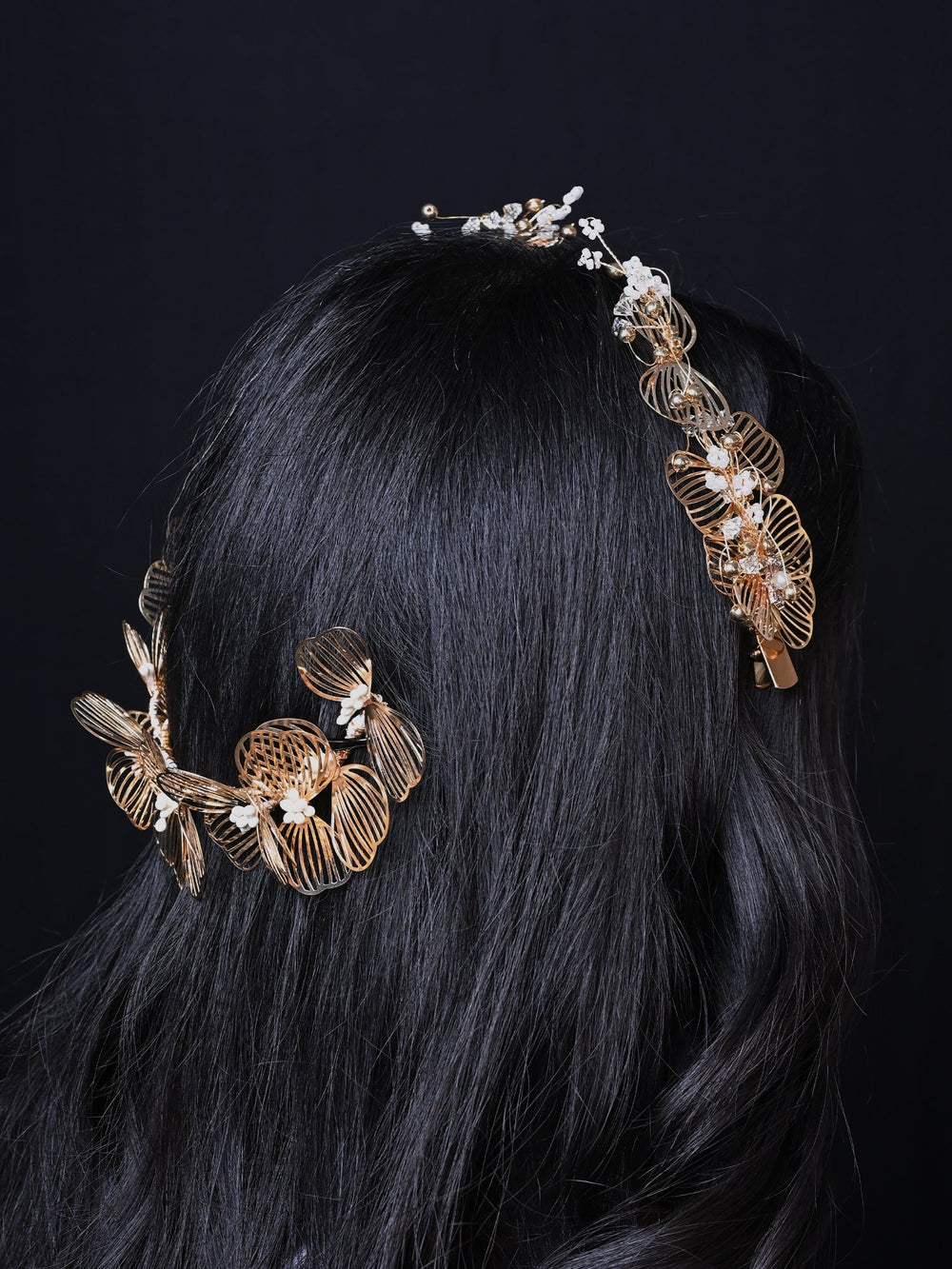 Sabra Floral Broaches Hair Accessories