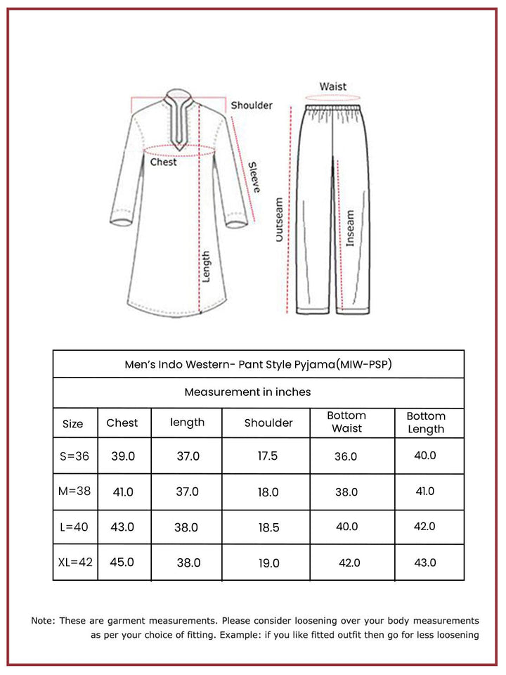 Men's Dark Blue Silk Blend Sherwani Set