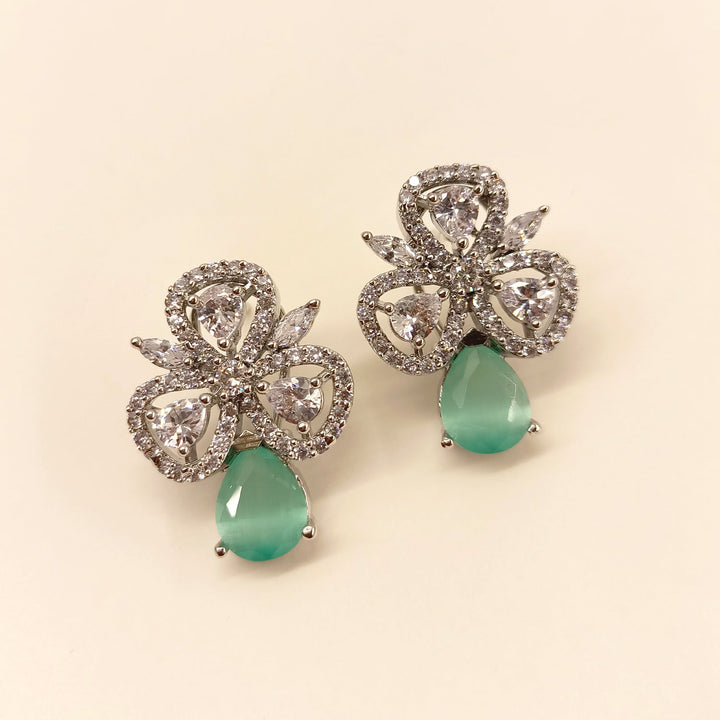 Rasika American Diamond Mint Green Tops