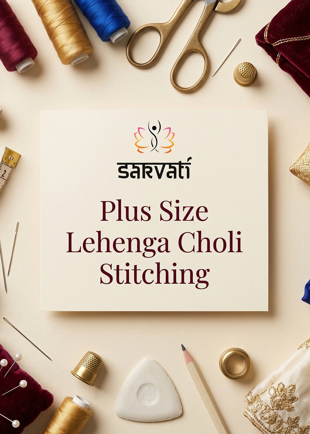 Plus Size Lehenga Stitching