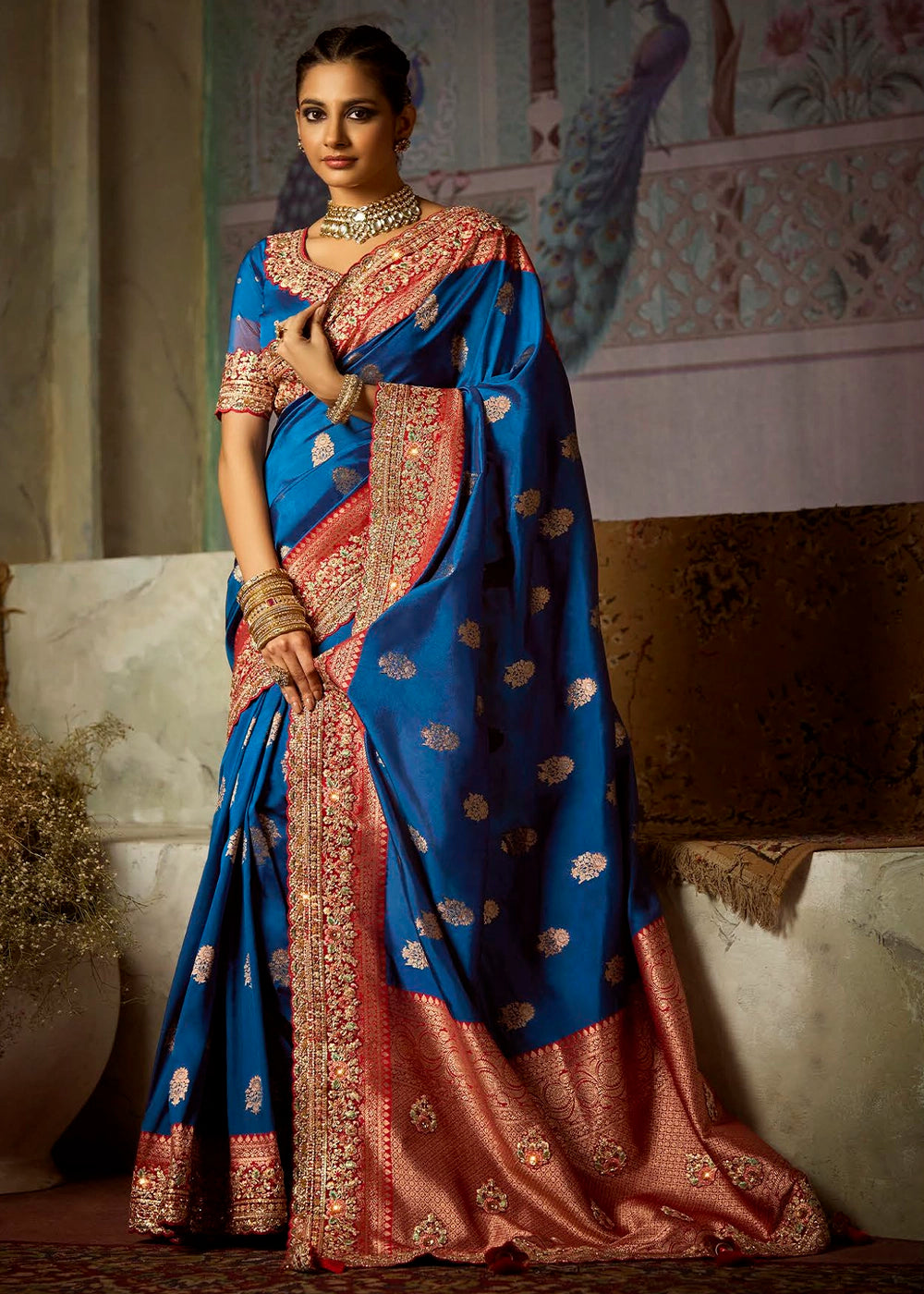 Bridal & Bridesmaid Saree Catalogue – 5 Pcs Premium Silk Set