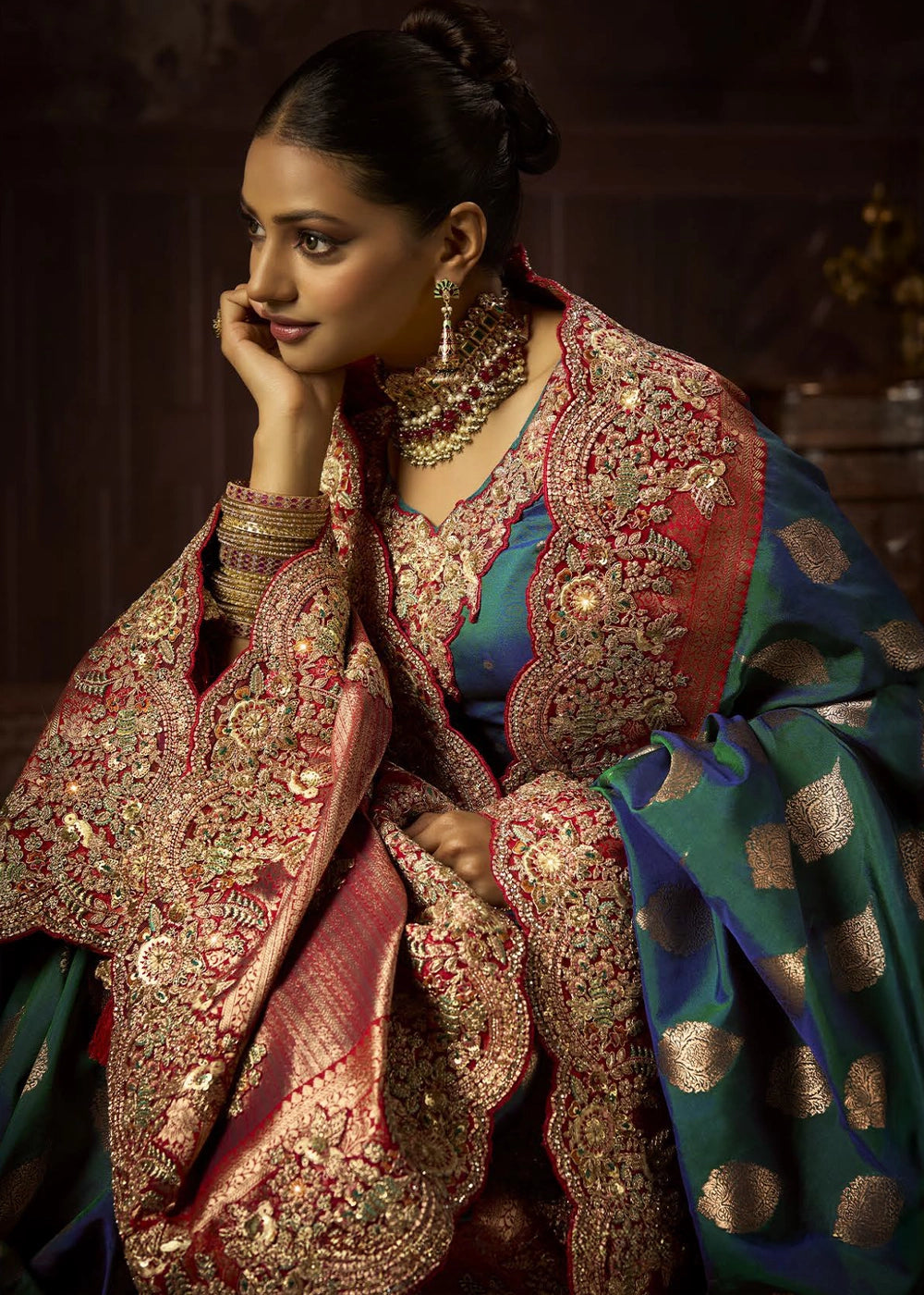 Prime Luxe Saree Set – Pure Bangalore Taana Silk (Set of 5)