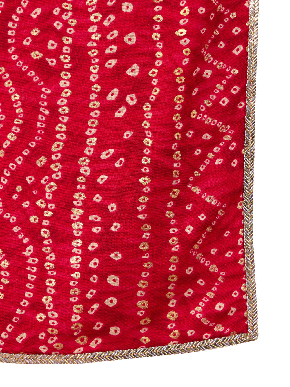 Men's Falsa Rayon Bandhani Print Dupatta