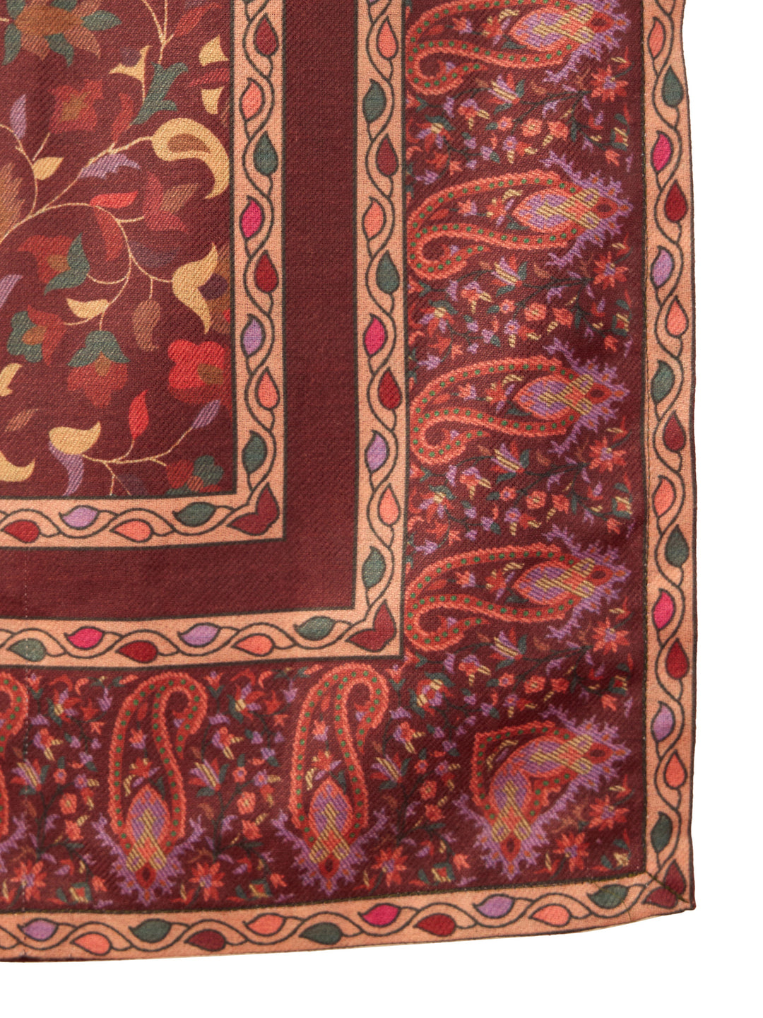 Men's Brown Digital Print Dupatta