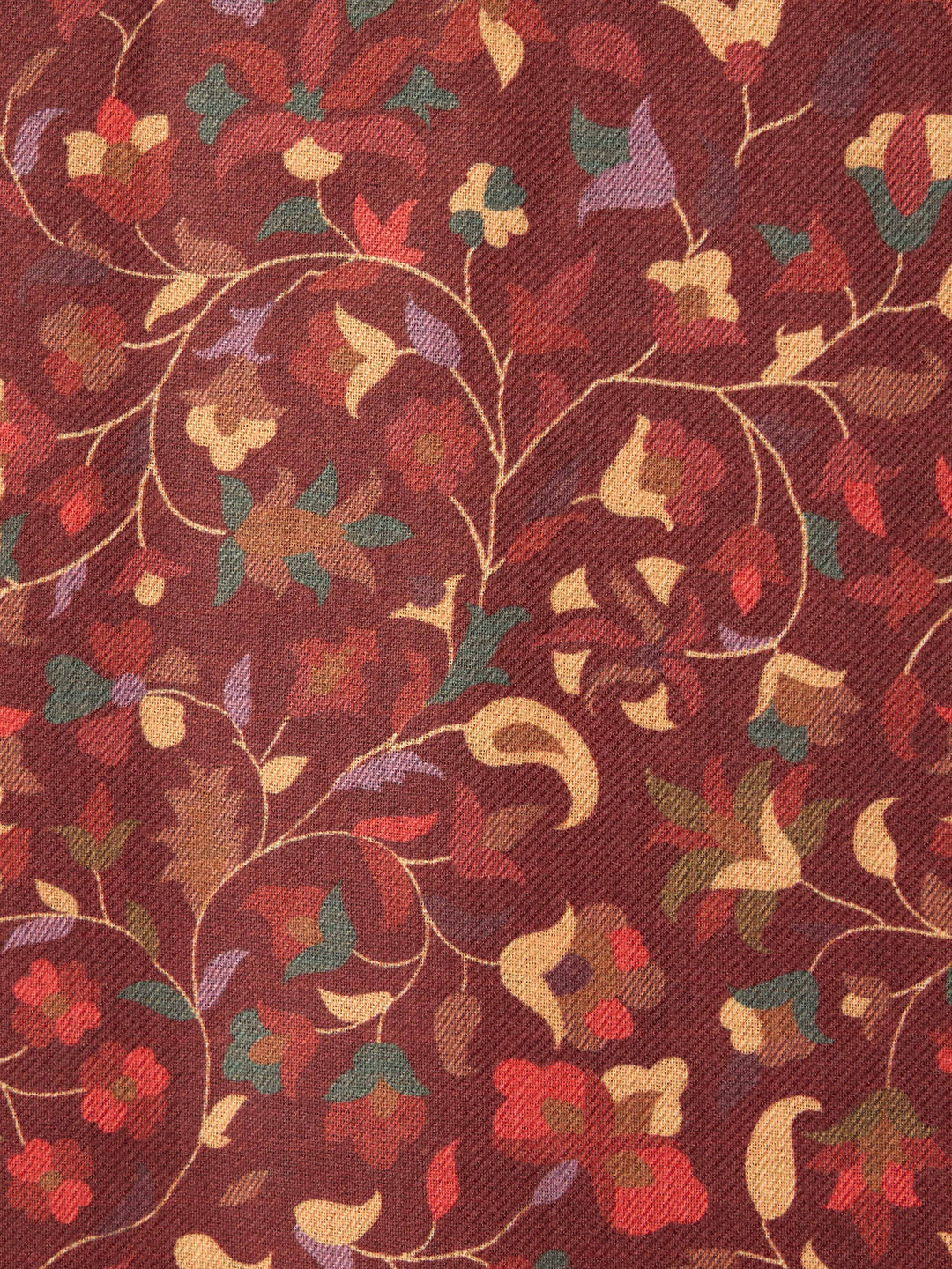 Men's Brown Digital Print Dupatta