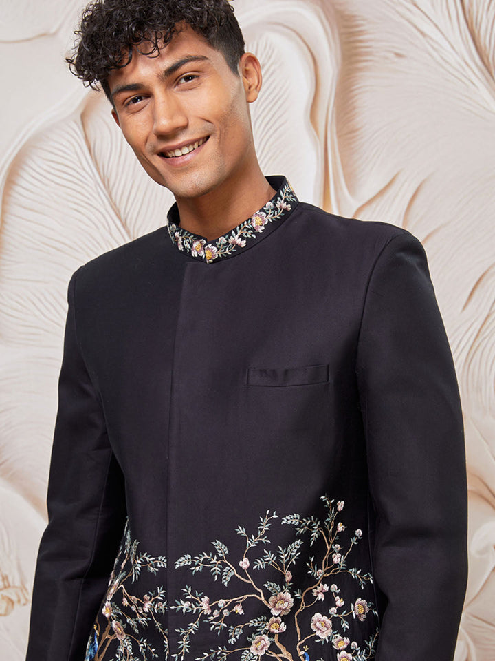 Men's - Satin Silk Jodhpuri