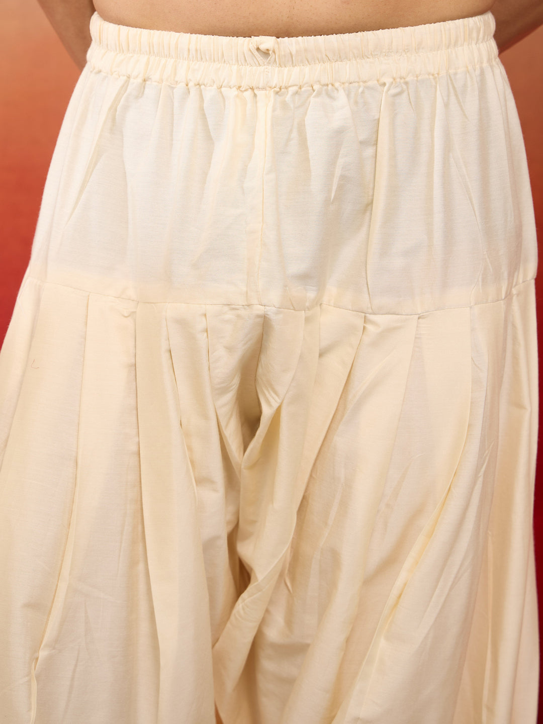 Men's Falsa Bandhani Print Kurta Set With Dupatta