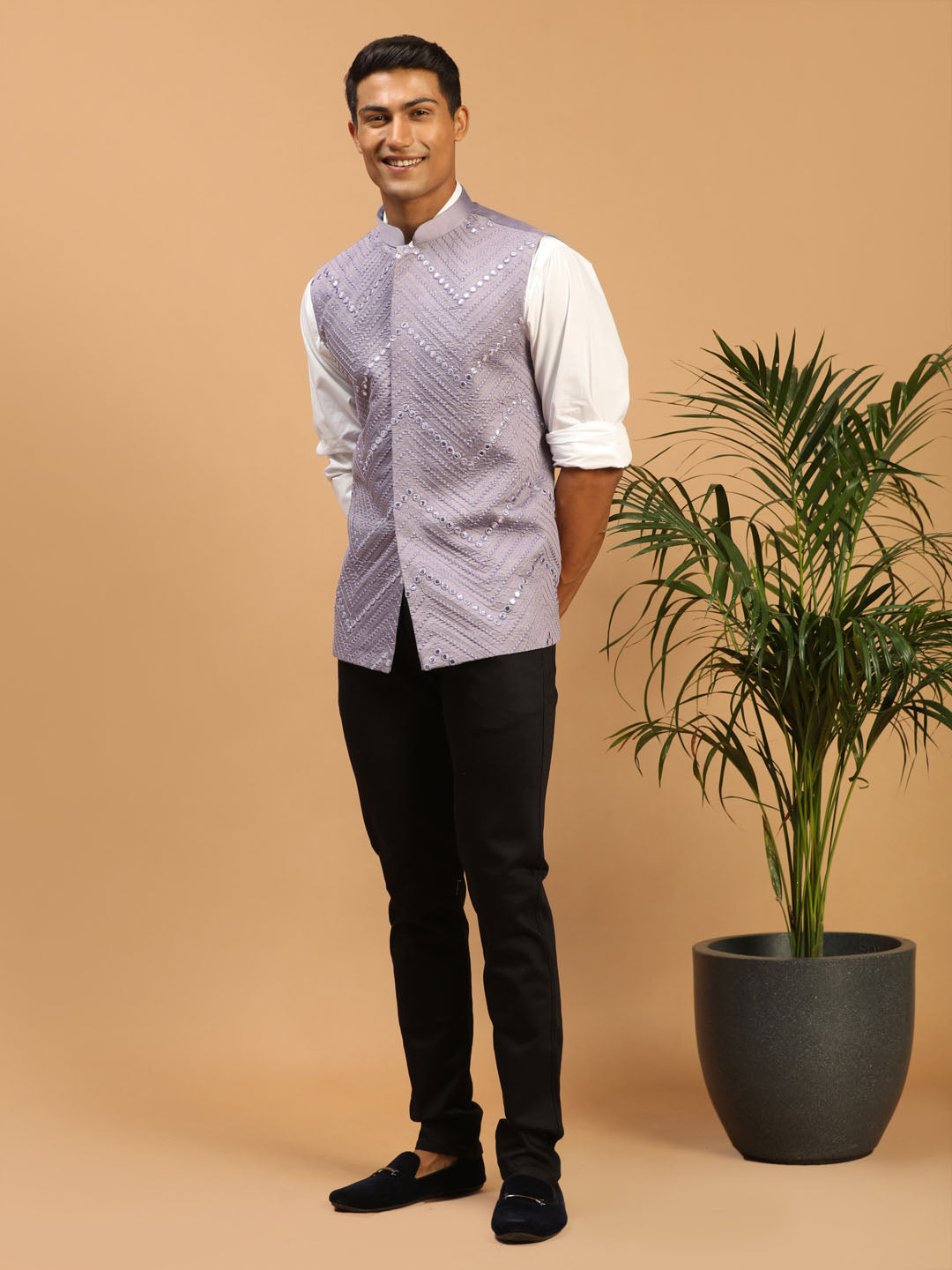 Men's Purple Mirror Jacket