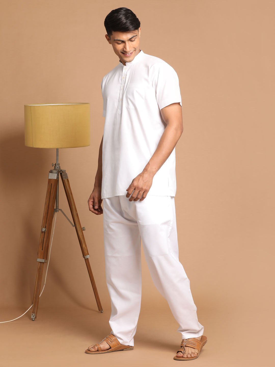 Sarvati Men's Work From Home Collection Cotton Pyjama Set