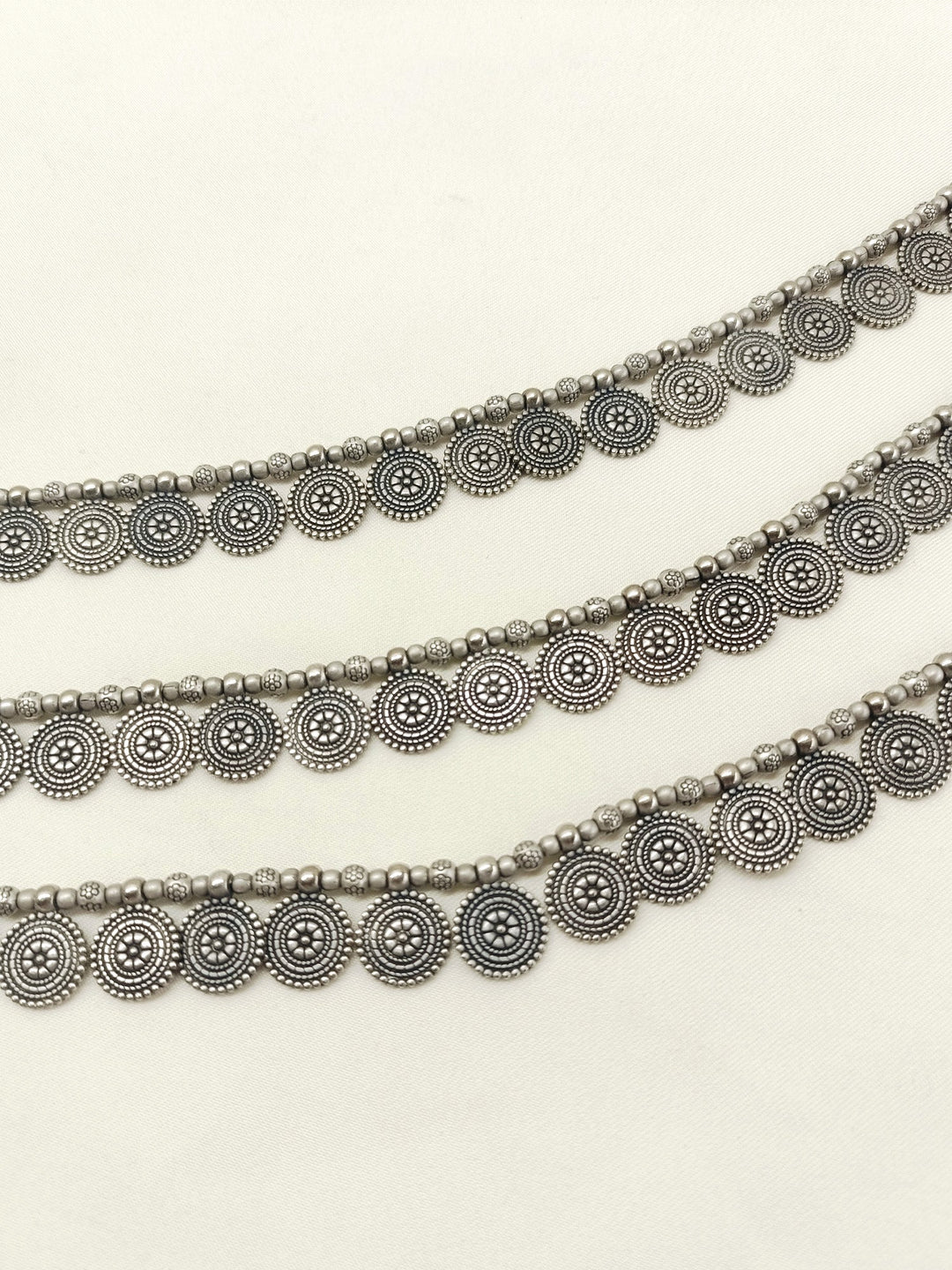 Diantha Plain Oxidized Waist Belt