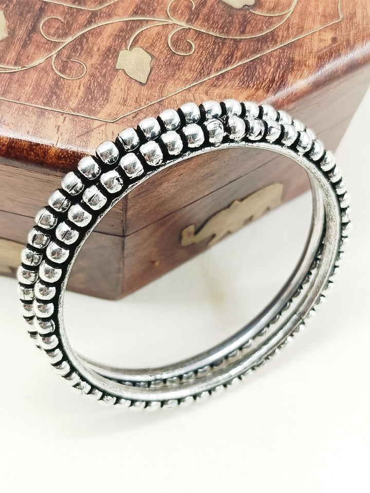 Gargi Plain Oxidized Bangles