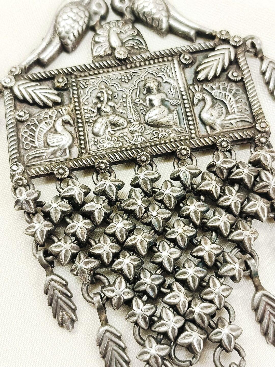 Dhyana Plain Oxidized Key Ring
