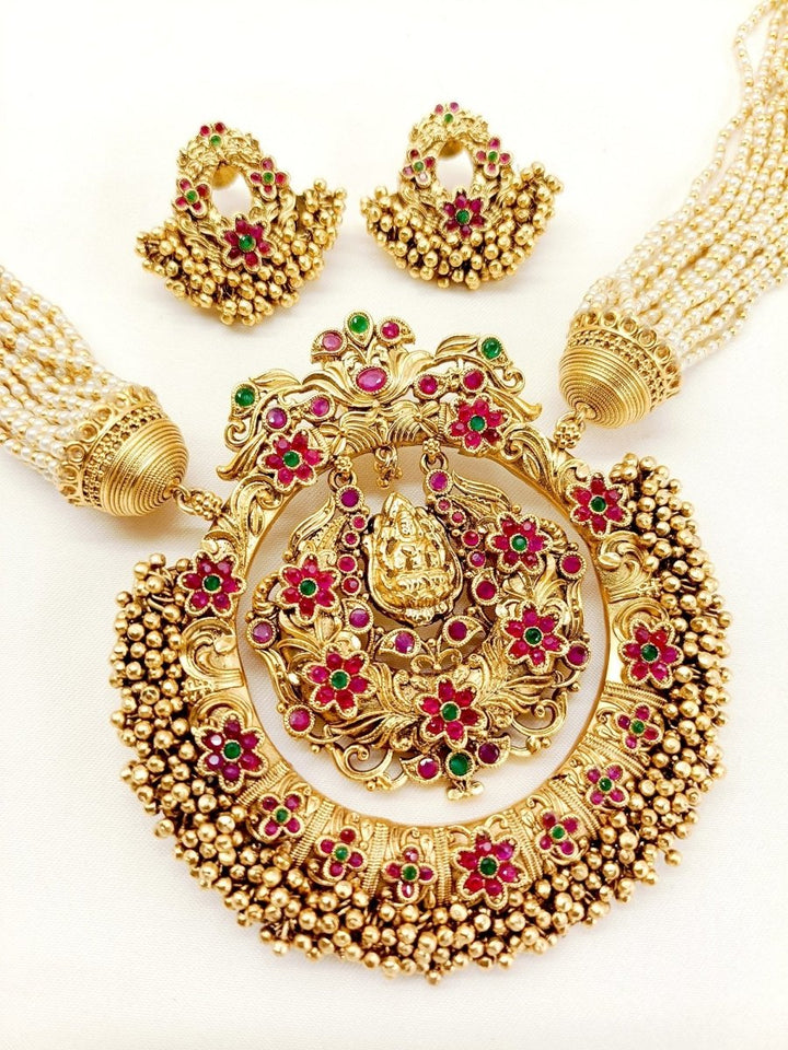 Akira R & G Antique Pendant Set - House of Sarvati LLC