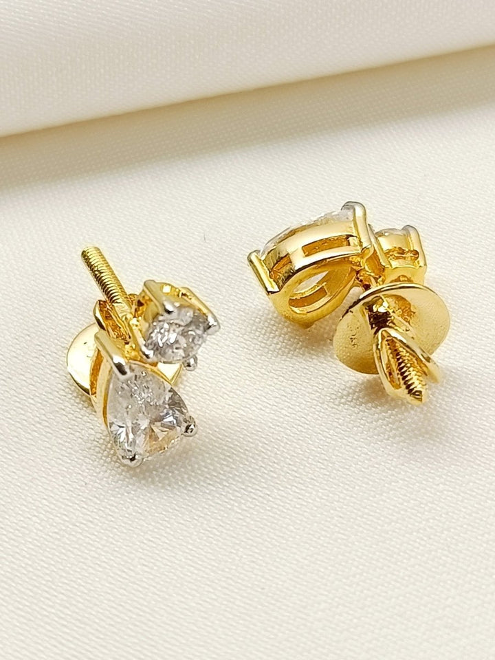 Araya 92.5 Silver Swarovski Stone Tops - House of Sarvati LLC
