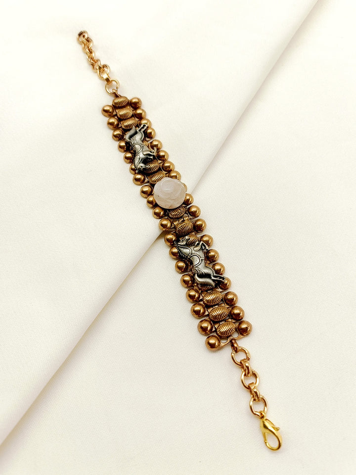 Cheryl Baby Pink Horse Boutique Bracelet