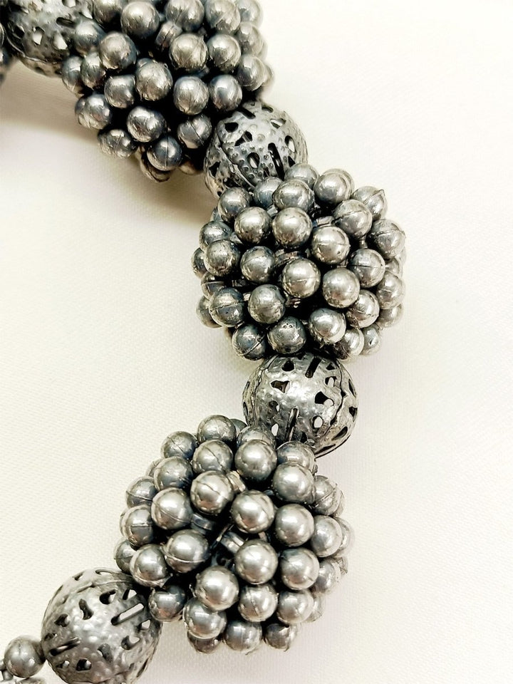 Azill Plain Oxidized Bracelet - House of Sarvati LLC