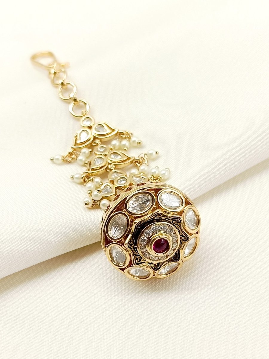 Bala Ruby Kundan Borla - House of Sarvati LLC