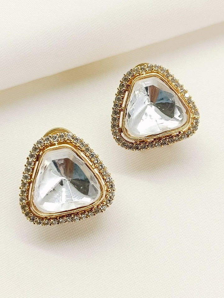 Casey White Kundan Tops - House of Sarvati LLC