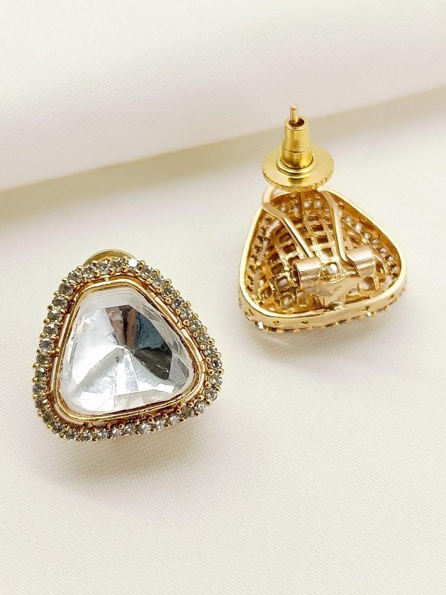 Casey White Kundan Tops - House of Sarvati LLC