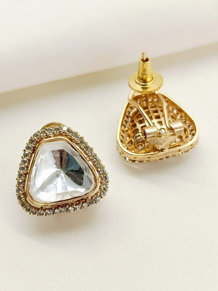 Casey White Kundan Tops - House of Sarvati LLC