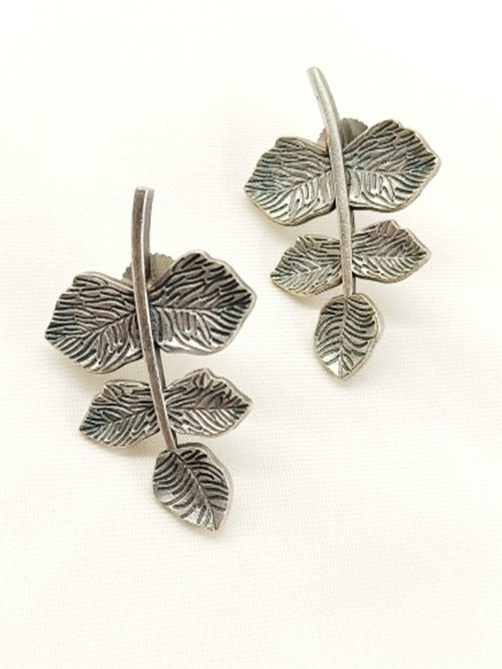 Charu Plain Oxidized Tops - House of Sarvati LLC