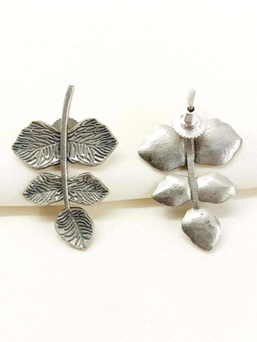 Charu Plain Oxidized Tops - House of Sarvati LLC
