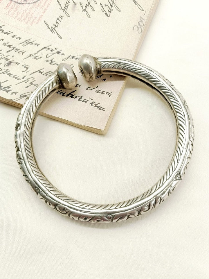 Dhriti Oxidized Silver Anklet [Price Is For Single Piece] - House of Sarvati LLC