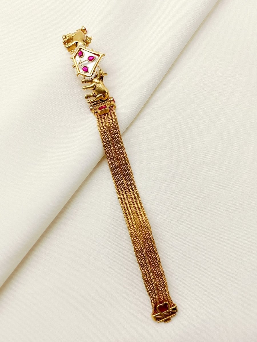 Erin Ruby Boutique Bracelet - House of Sarvati LLC