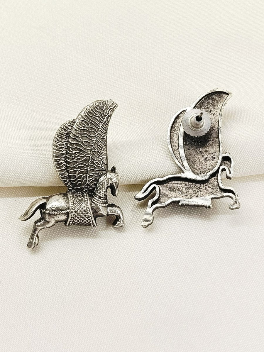 Feba Plain Oxidized Top - House of Sarvati LLC