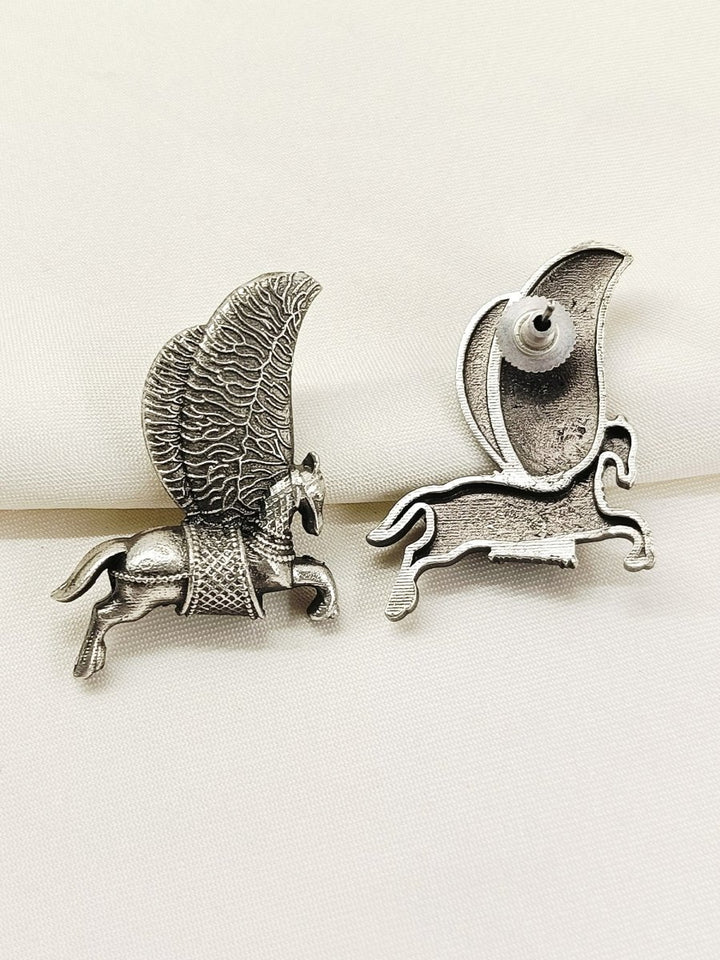 Feba Plain Oxidized Top - House of Sarvati LLC