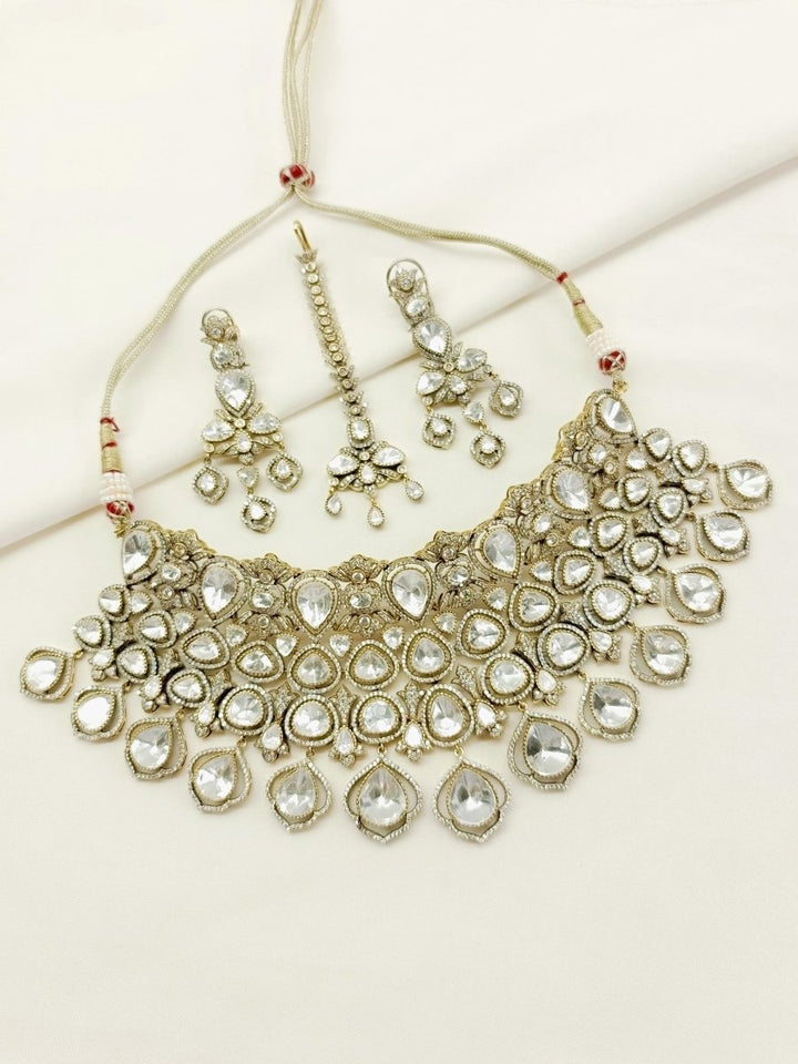 Geetanjali White Victorian Set - House of Sarvati LLC