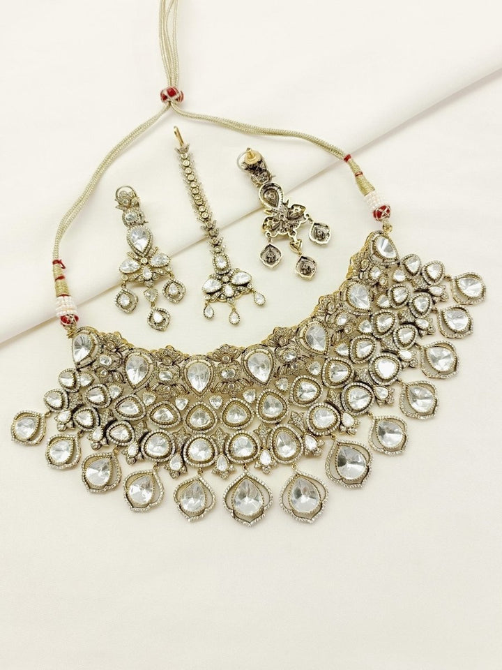 Geetanjali White Victorian Set - House of Sarvati LLC
