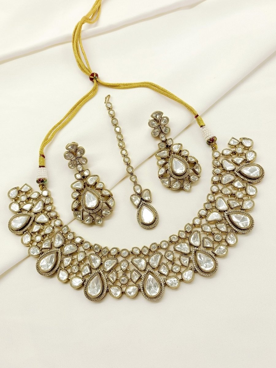 Gurpreet White Victorian Set - House of Sarvati LLC