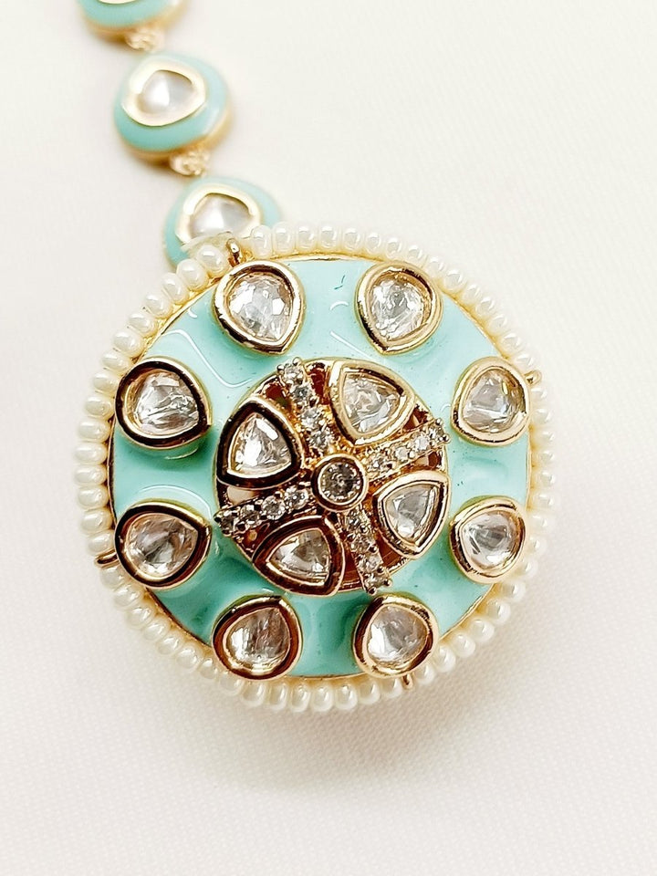 Helly Firozi Kundan Borla - House of Sarvati LLC