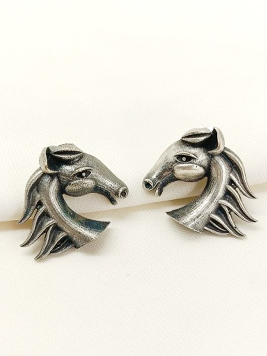Jasmine Plain Oxidized Tops - House of Sarvati LLC